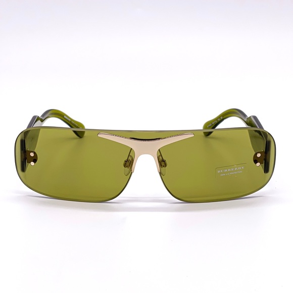 NEW BURBERRY BE3123 3917 GREEN SUNGLASSES BE 3123 - Picture 7 of 14